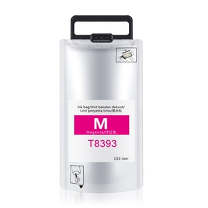 ซุปเปอร์คัลเลอร์ 4 สี CMYK T8391 T8392 T8393 T8394 ถุงหมึกเต็มไปด้วยหมึกสีสำหรับเอปสัน เวิร์คฟอร์ซ โปร WF-R8590DTWF เครื่องพิมพ์ - Product Image 3