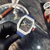 Nouvelle montre pour homme, style business décontracté, ultra-luxe, unique, avec mouvement automatique à tourbillon, étanche, RM 67-02
