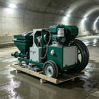 Machines automatiques de projection de mortier pour la construction commerciale et les immeubles de grande hauteur