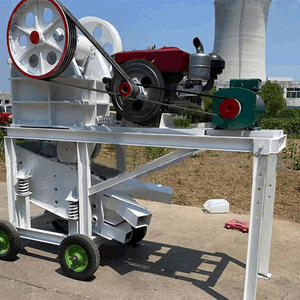 Trituradora de Mandíbulas Portátil de Alta Eficiencia, Modelo PE 250 X 400, con Motor Diésel, para Trituración de Piedra y Granito - Product Image 1