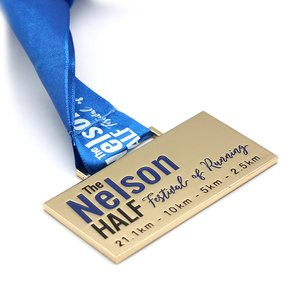 Nouveau, gaufrage de médaille allemand personnalisé, couleur chair, - Product Image 1