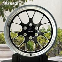 TITAN Tiefbett-Offroad-Felgen 16 17 18 19 Zoll 6x135 6x139.7 Aluminiumlegierung Maßgefertigte Geschmiedete Räder für SUV Ford F-150 Lexus RAM Jeep
