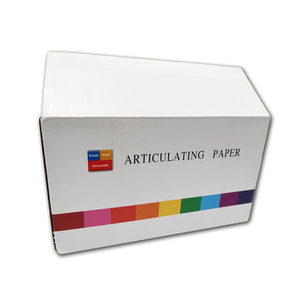 Dental Straight articuling Paper Blue/Red Dental Lab Products dentista orale cura dei denti strumento materiale sbiancante 12 libri/scatola - Product Image 2