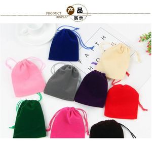 Bolsa de terciopelo personalizada con cordón para botellas de perfume, empaque de regalo para pelucas, aceites esenciales, máscara de pestañas, pasta de dientes - Product Image 4