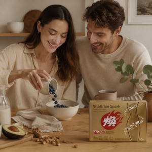 VitaGrain Spark, Polvo Vegano para el Control de Peso, Reemplazo de Comida, Alto en Fibra, Polvo Instantáneo de Granos Integrales, Porridge Multigrano - Product Image 2