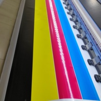 Rouleau de bannière PVC Flex 240-680 GSM imprimable pour publicité extérieure
