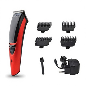 Regolabarba Professionale da <span class=keywords><strong>Uomo</strong></span>, Tosatrice Elettrica con Lame a T a Zero Gap, Rifinitore Ricaricabile con 4 Pettini Guida - Product Image 1