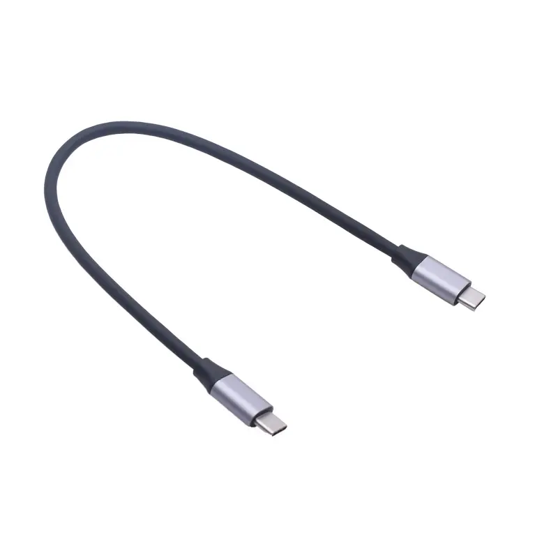 Type-C 3.1Gen1 USB-C Male to Male Data Cable PD 60W Quick Charging 4K HD Audio Transmission Cord For Macbook Huawei Mi