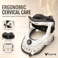 Système de traction cervicale portable BOAN, pompe électrique, support gonflable en plastique, certifié CE classe I, garantie 1 an, pour le bureau