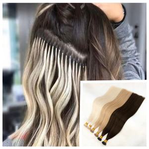 <span class=keywords><strong>Extensions</strong></span> de <span class=keywords><strong>cheveux</strong></span> à la kératine Cuticule alignée Qualité supérieure 100% <span class=keywords><strong>Cheveux</strong></span> humains russes vierges Remy Double Drawn I Tip Extension de <span class=keywords><strong>cheveux</strong></span> - Product Image 6