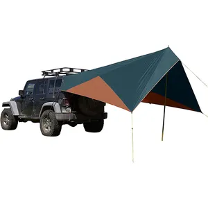 Auvent imperméable Portable, pare-soleil de camping-car pour remorque, auvent d'extérieur pour voiture SUV
