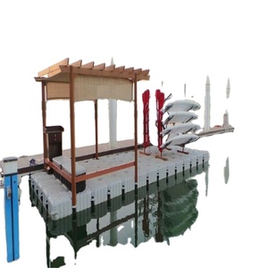 Plataforma Modular <span class=keywords><strong>Flotante</strong></span> para Casa <span class=keywords><strong>Flotante</strong></span> Moderna con Madera - Product Image 1