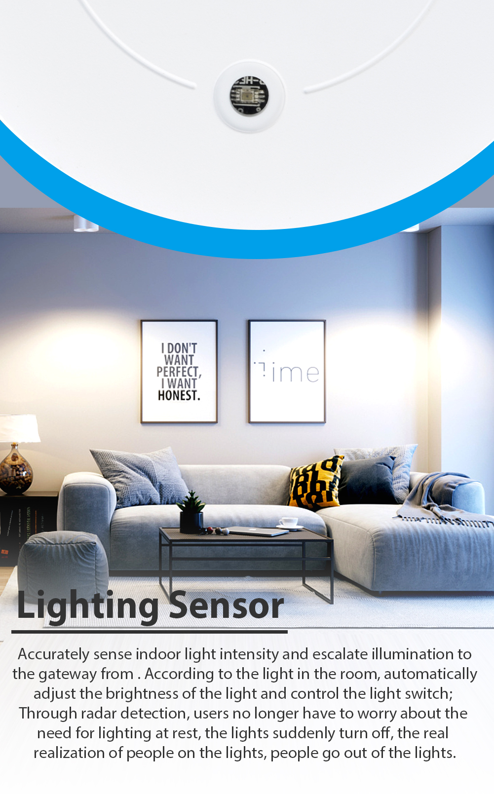 RSH Tuya WiFi motion PIR 110V -240V light luminosity sensor radar human presence detector