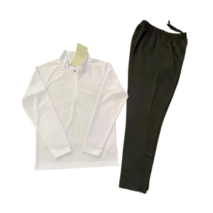 Nuevo traje de manga larga deportivo de fútbol de moda de España 2526 jersey de media cremallera uniforme de fútbol de entrenamiento de preventa - Product Image 3