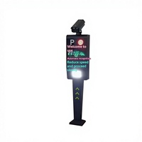Système de reconnaissance de plaques d'immatriculation Guangbao sans surveillance, gestion sans ordinateur 4G, service cloud gratuit, modèle ZY-CP001, IP65, métal