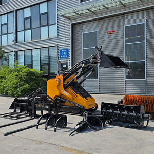Envío Gratis, Miniexcavadora de Dirección Deslizante de 16.5Kw, Personalizada, Certificada por la CE y la EPA, 23HP en Venta, Certificación CE, EPA HT382T, 23HP, Carga de 300kg - Product Image 6