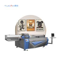 Plotter UV de Cama Plana F2513 de 2.5m*1.3m a Precio de Fábrica, Máquina de Impresión UV de Cama Plana Económica