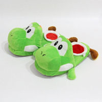 Grosir Marioo kartun Yoshis dinosaurus sandal lucu pasangan lantai rumah kepribadian pria musim dingin tarik katun
