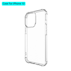 Funda protectora transparente de TPU a prueba de golpes con protección completa de 360 grados y airbag 3D para iPhone 13, antihuellas. - Product Image 5