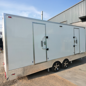 Unité de salle de bain mobile portable extérieure à prix d'usine 2025, douche, toilettes, remorque de toilettes à vendre - Product Image 3