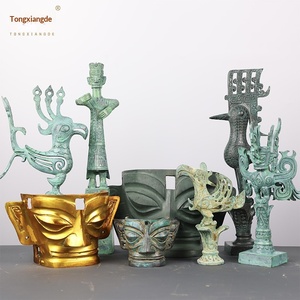 Artesanía Antigua Recopilada de Sichuan Guanghan Sanxingdui: Liren Zunmu Shenshu de Bronce, Venta al por Mayor Directa de Fábrica - Product Image 2