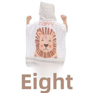 <span class=keywords><strong>Poncho</strong></span> Asciugamano per Bambini con Cappuccio, Morbido, Senza Sabbia, ad Asciugatura Rapida, in Microfibra, per Piscina, Spiaggia ed Estate - Product Image 3
