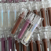 Gloss à lèvres en vrac sans logo, végétalien, waterproof, haute pigmentation, haute brillance, longue tenue pour le maquillage quotidien