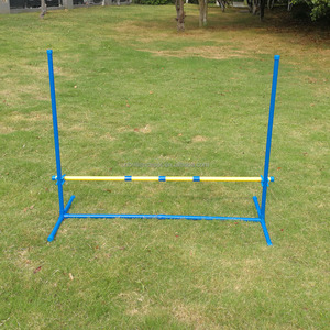 Barre d'agilité pour chien, saut, obstacles intérieurs et extérieurs, équipement de parcours réglable pour animaux de compagnie - Product Image 2