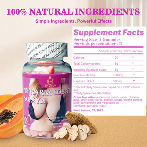Brust vergrößerung Gummies Private Label OEM/ODM Brust vergrößerung Lifting Straffend Kräuter ergänzung Brust vergrößerung Gummy - Product Image 5