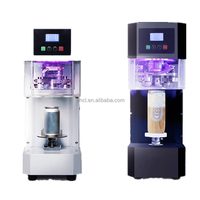 Máquina Selladora Automática para Latas de Cerveza de Plástico PET, Metal y Estaño, Sin Rotación, Selladora de Tapas Fácil de Abrir