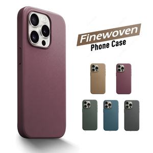WOWCASE Original 1:1 calidad FineWoven funda <span class=keywords><strong>de</strong></span> teléfono para iPhone 15 Pro funda magnética <span class=keywords><strong>de</strong></span> tela funda magnética para iPhone 15 Pro Max - Product Image 6