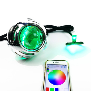 Đèn sương mù LED 2.5 inch điều khiển không dây, đèn LED RGB Devil Eye, đèn chiếu <span class=keywords><strong>Xenon</strong></span> HID - Product Image 1