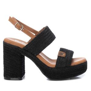 Sandalias de Tacón para Mujer Refresh, Color Negro 171940, Plataforma con Tacón de Bloque, Zapatos de Verano - Product Image 1