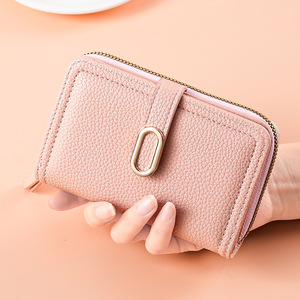 Portafoglio da <span class=keywords><strong>donna</strong></span> <span class=keywords><strong>con</strong></span> cerniera, portafoglio multifunzione, porta carte di grande capacità, <span class=keywords><strong>portamonete</strong></span> - Product Image 1
