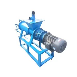 Efficient chicken cow dung and pig manure dewatering machine,cow dung Fecal dehydrator