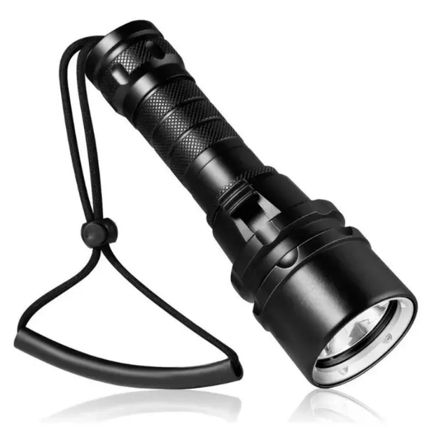 L2 Super Bright Long Shot LED Diving Professional Magnetic Waterproof Aluminum Alloy Diving Flashlight