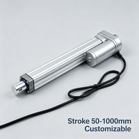 Actionneur linéaire électrique YH8-522 12V 24V DC IP66 étanche robuste 1200N course de 50 à 1000 mm