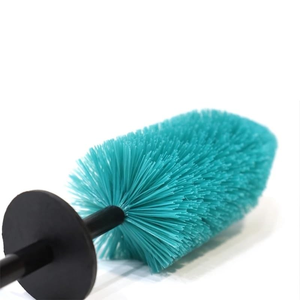 Car Tire Brush <b>Wheel</b> Rim Long Soft Bristle <b>Plastic</b> <b>Wheel</b> Detail Cleaning Brush - Product Image 5