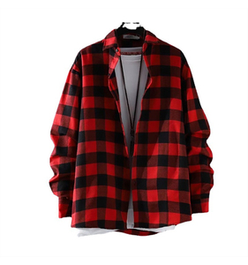 2024 Fall and <strong>Winter</strong> Classic Plaid <strong>Shirt</strong> Men's Flannel <strong>Shirt</strong> Long Sleeve Casual Menswear - Product Image 2