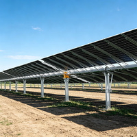 Support de suivi solaire intelligent à axe unique contrôlé par IA pour projets photovoltaïques au sol de grande échelle (1 MW+)