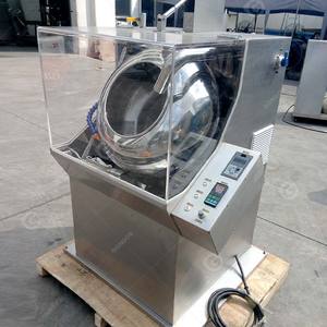 Sweet <b>Chocolate</b> Peanut Pecan Sugar 5 Kg <b>Mini</b> Industrial Automatic Seasoning Coating Machine for Home - Product Image 2