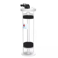 Filtre à cartouche multi-étages pour aquarium avec plateaux de médias stratifiés pour une filtration efficace de l'aquarium, filtre à cartouche en acrylique