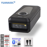 YUANAIDC Nouveauté YJ-6601 Lecteur de codes-barres 3 en 1 Lecteur Bluetooth avec résolution 1MP Lecteur de codes QR