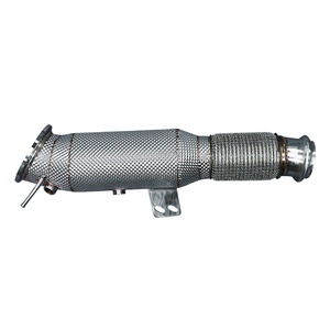 High Quality Exhaust Header Downpipe for BMW M3 M4 G80 G82 S55B30 3.0T 304 Stainless Steel Downpipe - Product Image 1