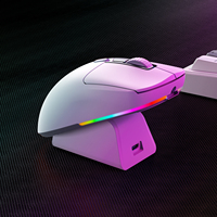 Souris sans fil Meetion GW38 RGB 2,4 GHz rechargeable DPI 8000 Souris gamer à charge magnétique Souris de jeu tri-mode pour ordinateur PC