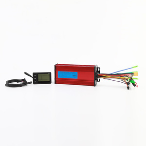 Kit WXGN200 rojo de 15 tubos con medidor de pantalla WXGN200 + kit controlador de 15 tubos, 36V/48V/60V/72V, 1200W/1500W universal para bicicleta eléctrica L885 - Product Image 5