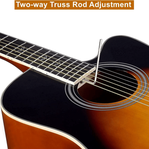 Paquete de Guitarra Acústica Cutaway de 41 Pulgadas para Principiantes, Estudiantes y Niños - Product Image 4
