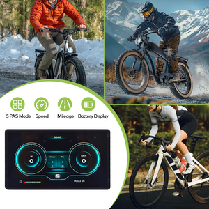 H8 [haytrix] fatbike hiển thị E xe đạp Màn hình LCD khả năng hiển thị cao Đồng hồ tốc độ cho xe đạp máy Tính Phụ Kiện Xe Đạp - Product Image 6