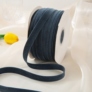 Nastro in Velluto Floccato Bifacciale 5mm-10mm con Motivo a Margherita Resistente <span class=keywords><strong>all</strong></span>'Acqua per Fiocchi Fai-da-Te e Accessori per Capelli - Product Image 5