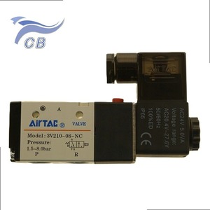 Válvula Solenoide Neumática <span class=keywords><strong>3V210</strong></span>-08NCEG 3/2 <span class=keywords><strong>NC</strong></span> para Aplicaciones de Control de Aire - Product Image 3